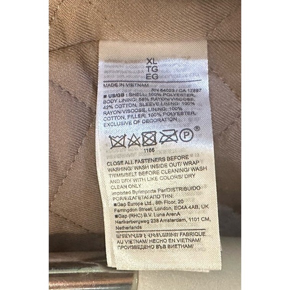 BANANA REPUBLIC LONG WOMEN FAUX FUR COAT TAN SUPER SOFT SIZE XL OVERSIZED RETIRE - Picture 6 of 7